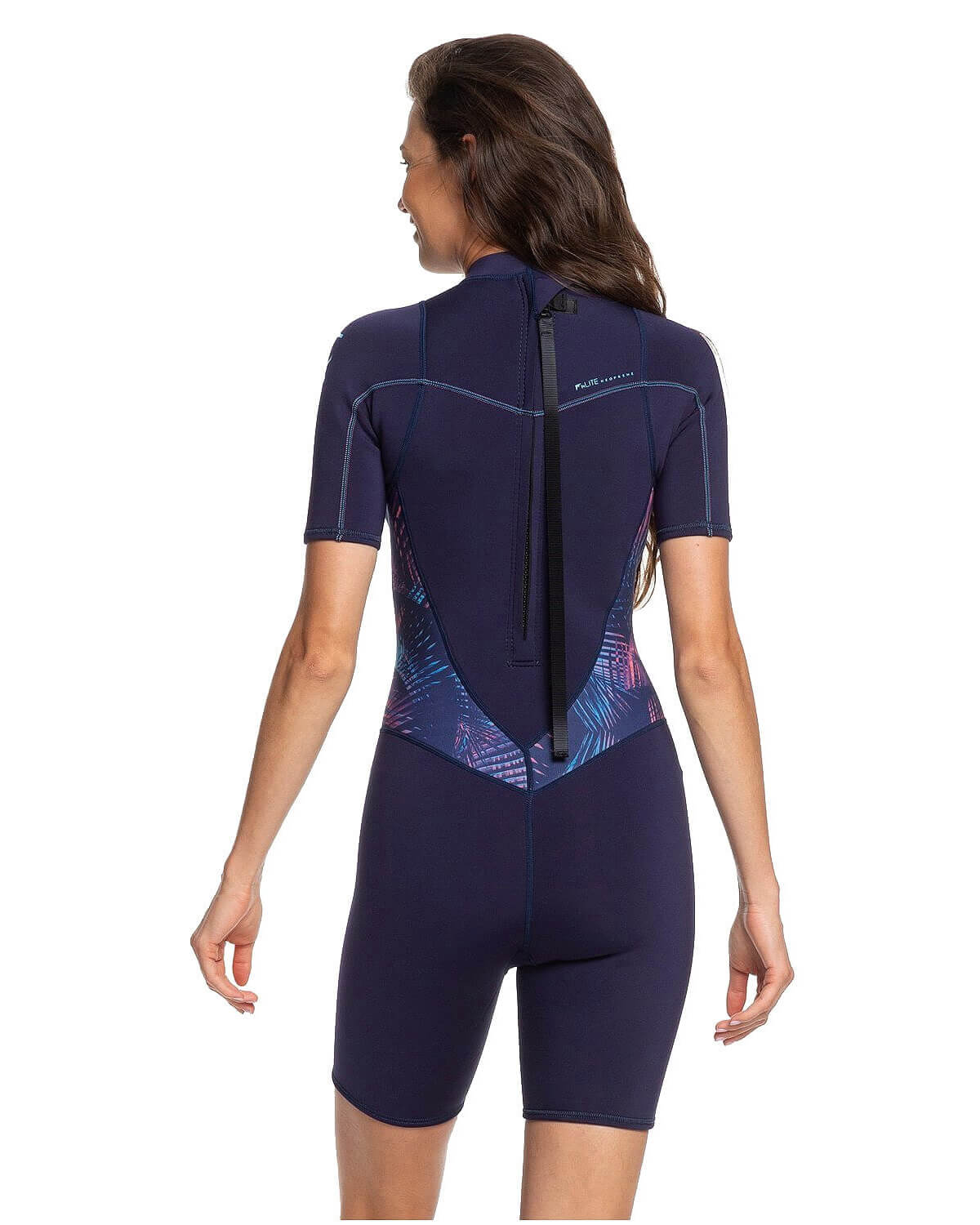 サイズL ROXY 2mm SYNCRO バックジップ ロングスリーブ Roxy Women's Syncro 2mm Long Sleeve Spring Wetsuit