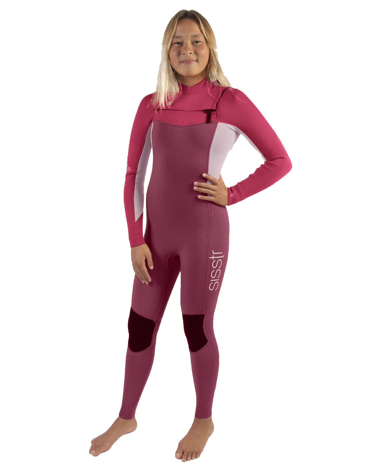 3/2mm Girl's Sisstrevolution 7 SEAS Chest Zip Fullsuit