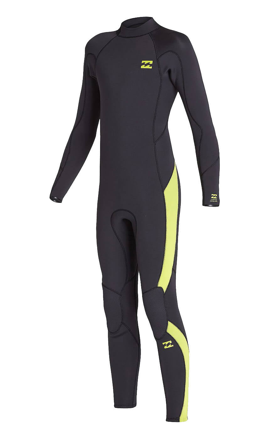 BILLABONG ABSOLUTE フルスーツ 3/2mm 3/2mm Absolute Natural Back Zip Fullsuit - Alloy | Billabong