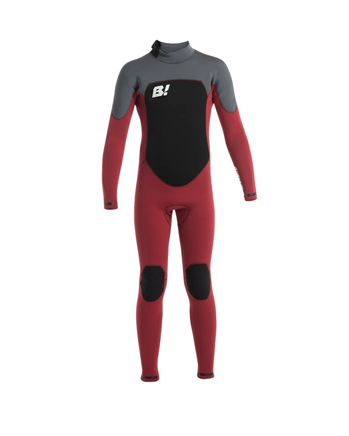 3/2mm Kid's & Junior's Buell RBZ STEALTH MODE Back Zip Fullsuit
