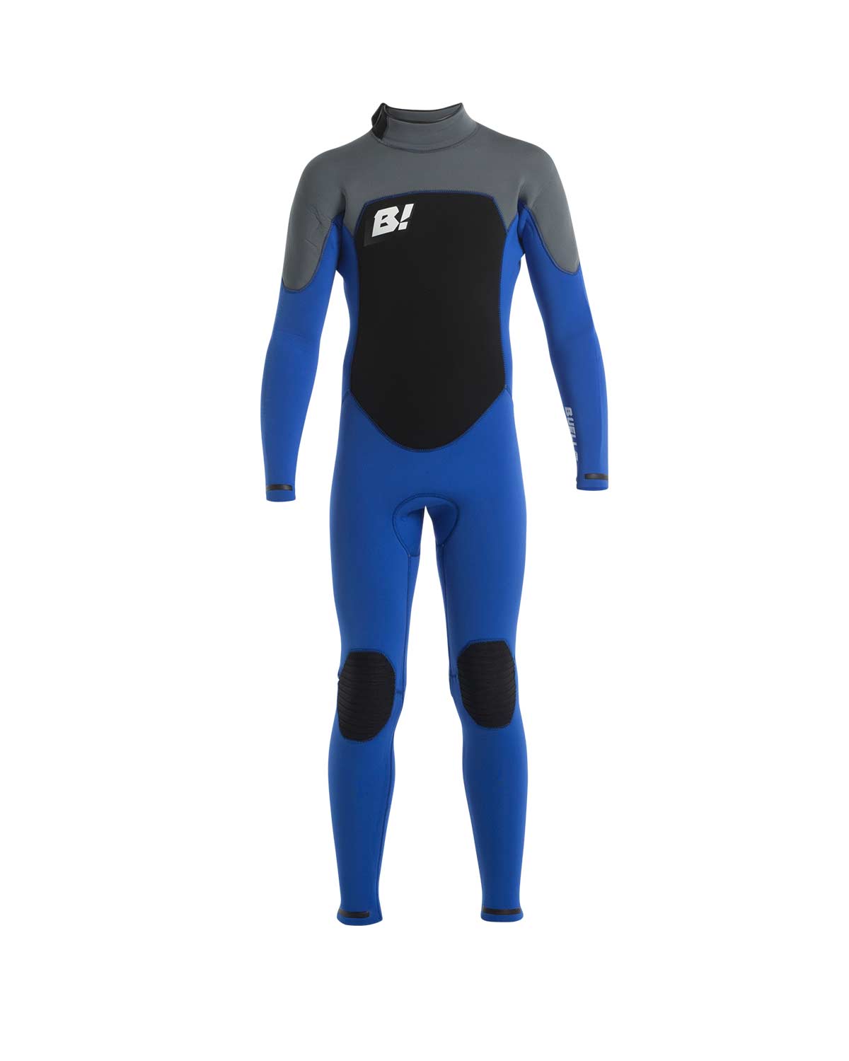 3/2mm Kid's & Junior's Buell RBZ STEALTH MODE Back Zip Fullsuit