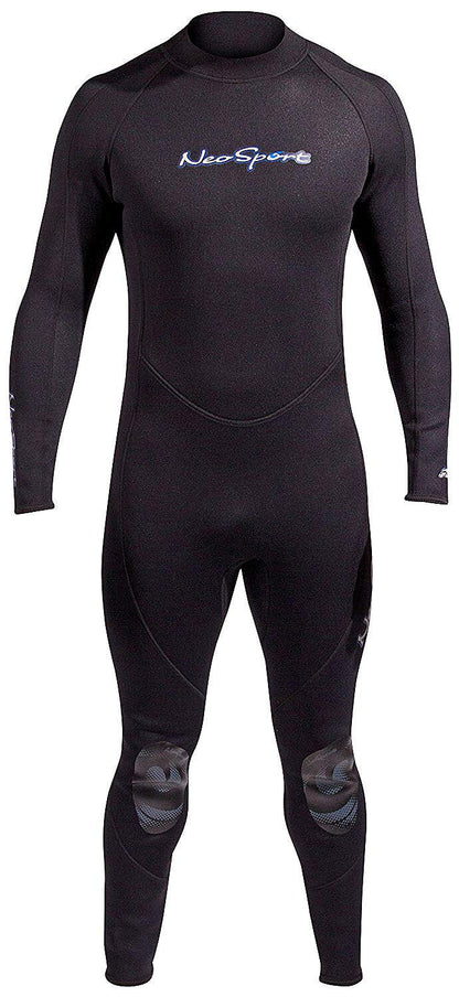 
3/2mm Men's NeoSport Full Wetsuit, Black, front view