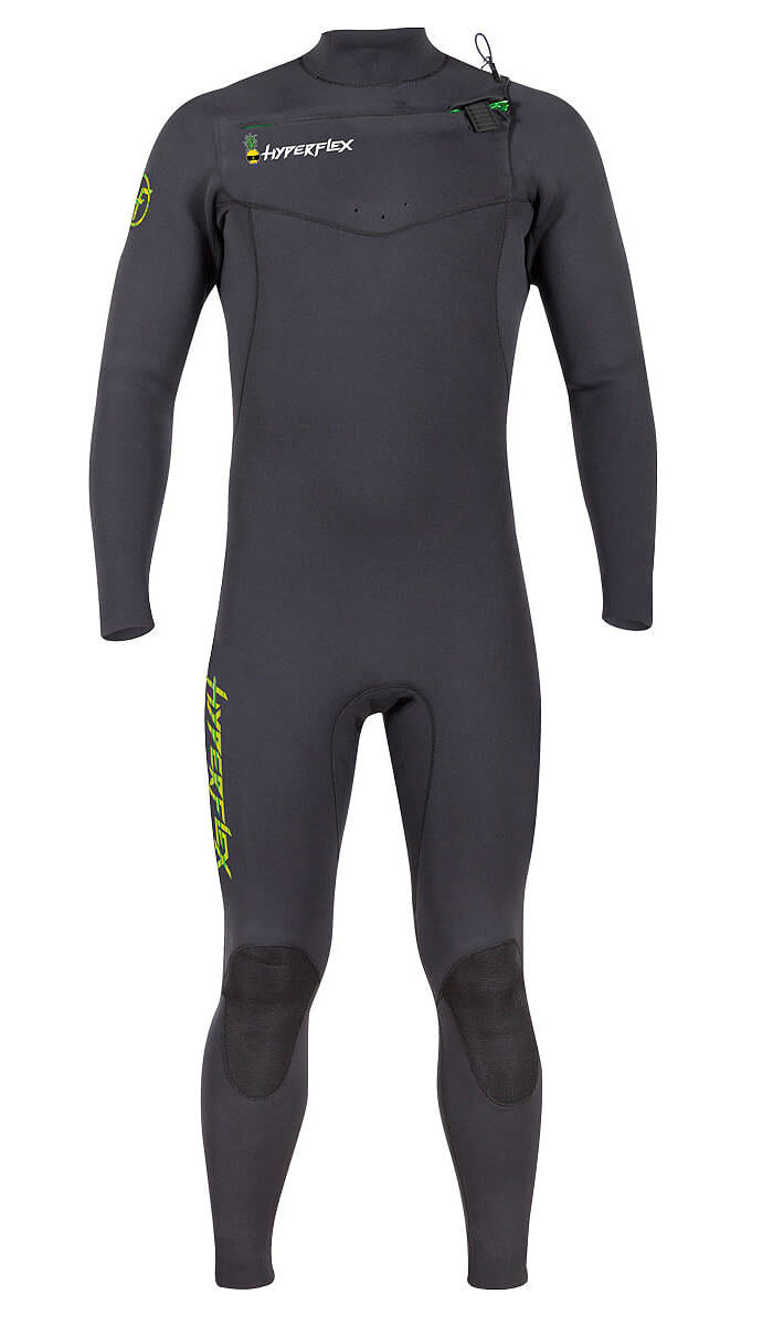 3/2mm Men's HyperFlex Ben Gravy GREENPRENE Front Zip GBS Fullsuit