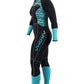 3mm Women's AKONA Quantum Stretch Front Zip Fullsuit