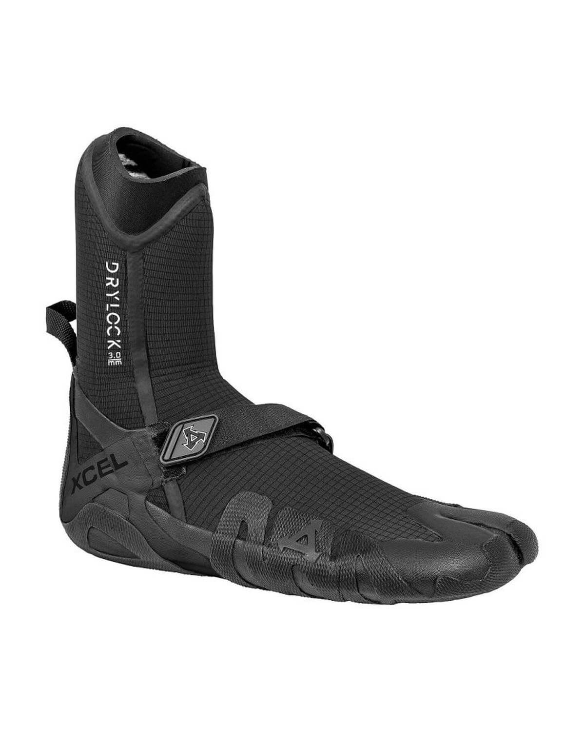 3mm XCEL DRYLOCK Celliant Black Split Toe Boots