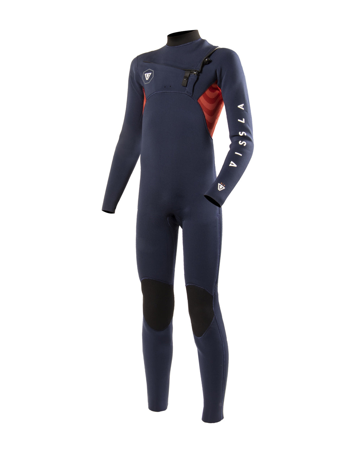 4/3mm Boy's Vissla 7 SEAS SHREDDER C/Z Fullsuit