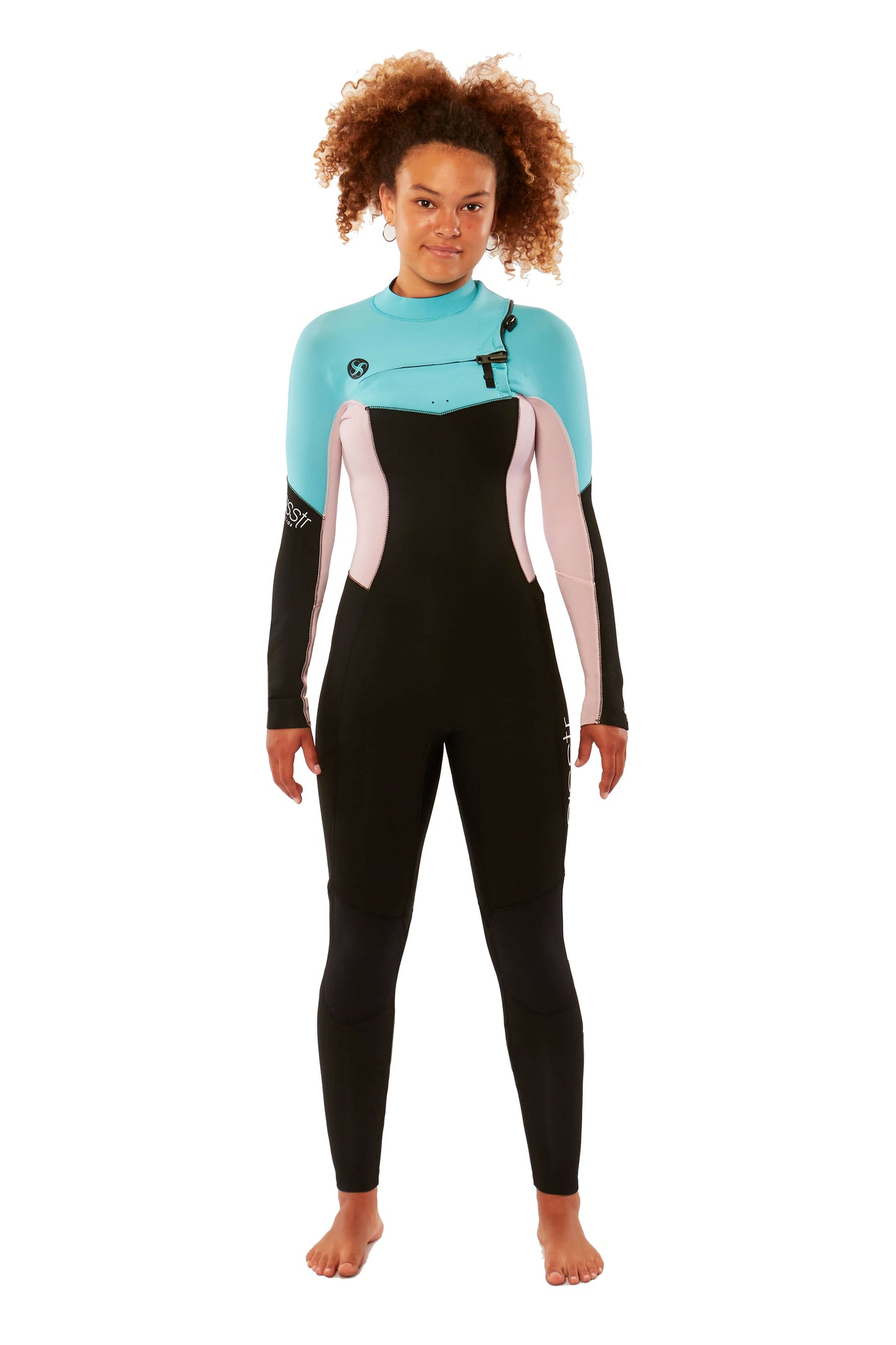 4/3mm Girl's Sisstrevolution 7 SEAS Chest Zip Fullsuit