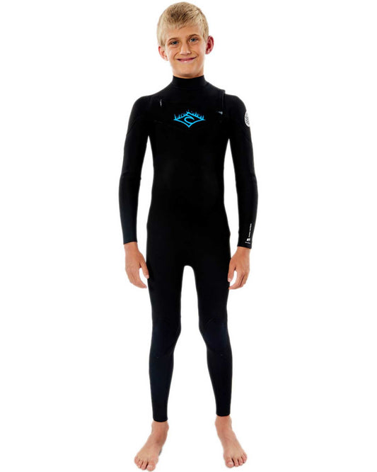 4/3mm Juniors' Rip Curl DAWN PATROL C/Z Fullsuit