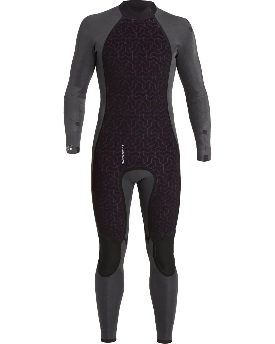 4/3mm Men's Billabong Furnace ABSOLUTE GBS Fullsuit - Back Zip