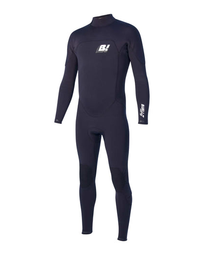 4/3mm Men's Buell RBZ STEALTH MODE Back Zip Fullsuit