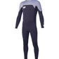 4/3mm Men's Buell RBZ STEALTH MODE Back Zip Fullsuit