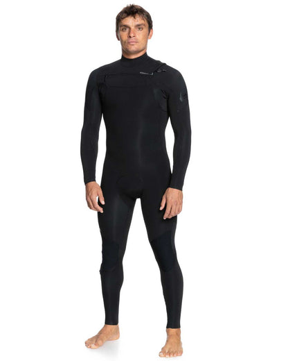 4/3mm Men's Quiksilver EVERYDAY SESSIONS Chest Zip Fullsuit