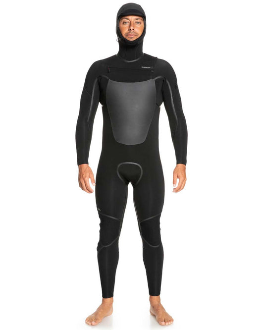 4/3mm Men's Quiksilver MARATHON SESSIONS Hooded Fullsuit