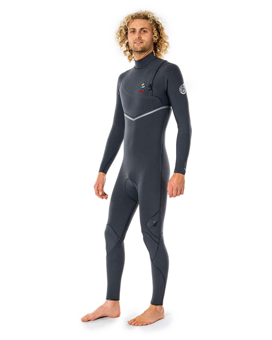 4/3mm Men's Rip Curl E-BOMB PRO Zip Free Fullsuit