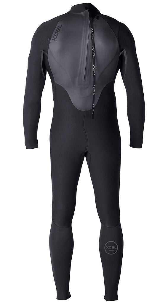 4/3mm Men's XCEL AXIS OS-Zip Fullsuit | Wetsuit Wearhouse