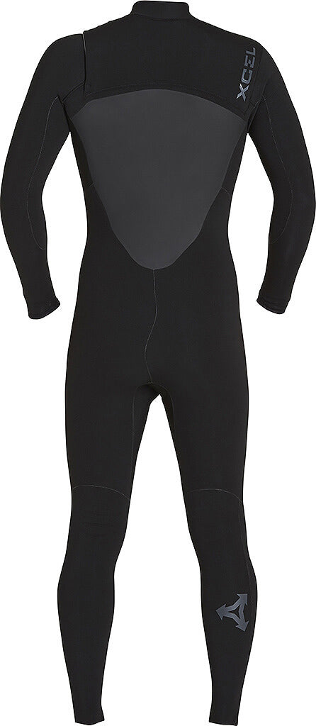 4/3mm Men's XCEL DRYLOCK C/Z Fullsuit - 2017 – Wetsuit Wearhouse