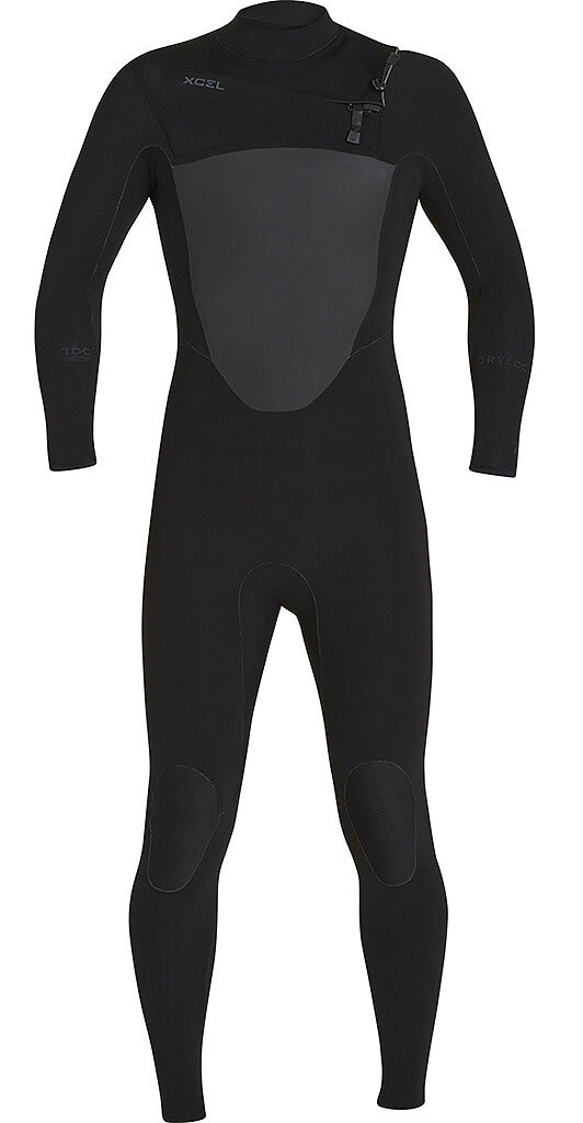4/3mm Men's XCEL DRYLOCK C/Z Fullsuit 2017 Wetsuit Wearhouse