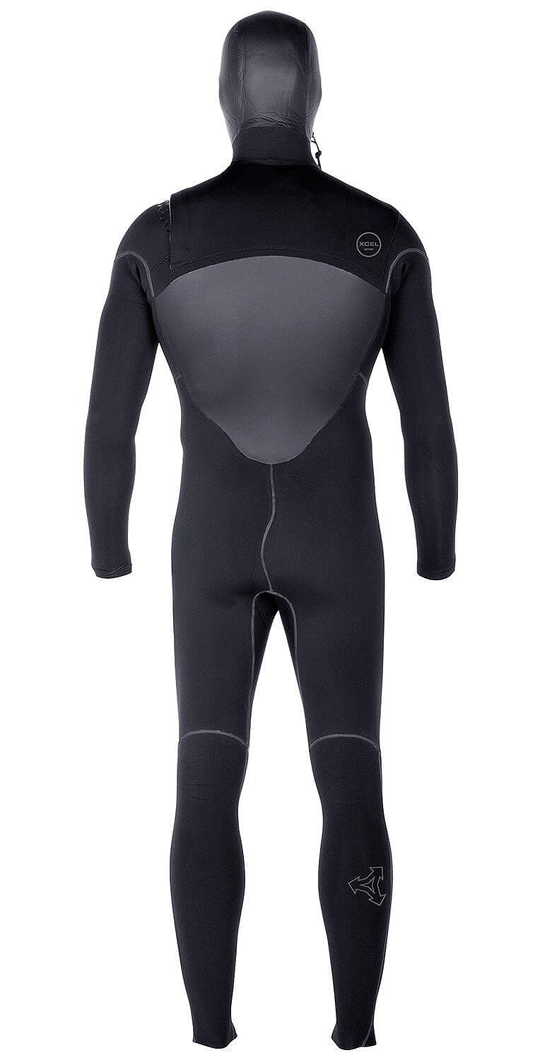 4/3mm Men's XCEL DRYLOCK TDC Hooded Fullsuit