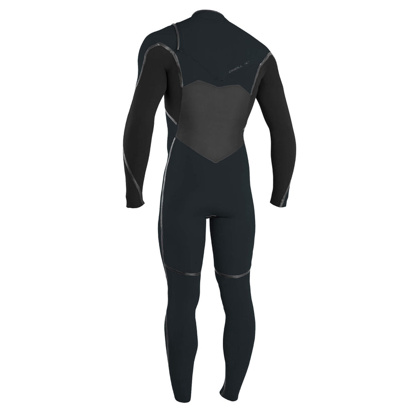 Psycho Tech Chest Zip 3/2mm Full Wetsuit | Black