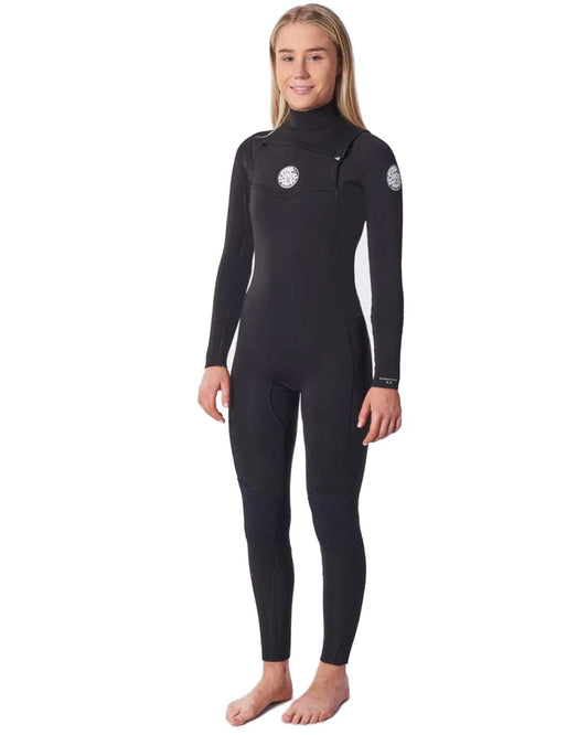 4/3mm Women's DAWN PATROL Chest Zip Fullsuit
