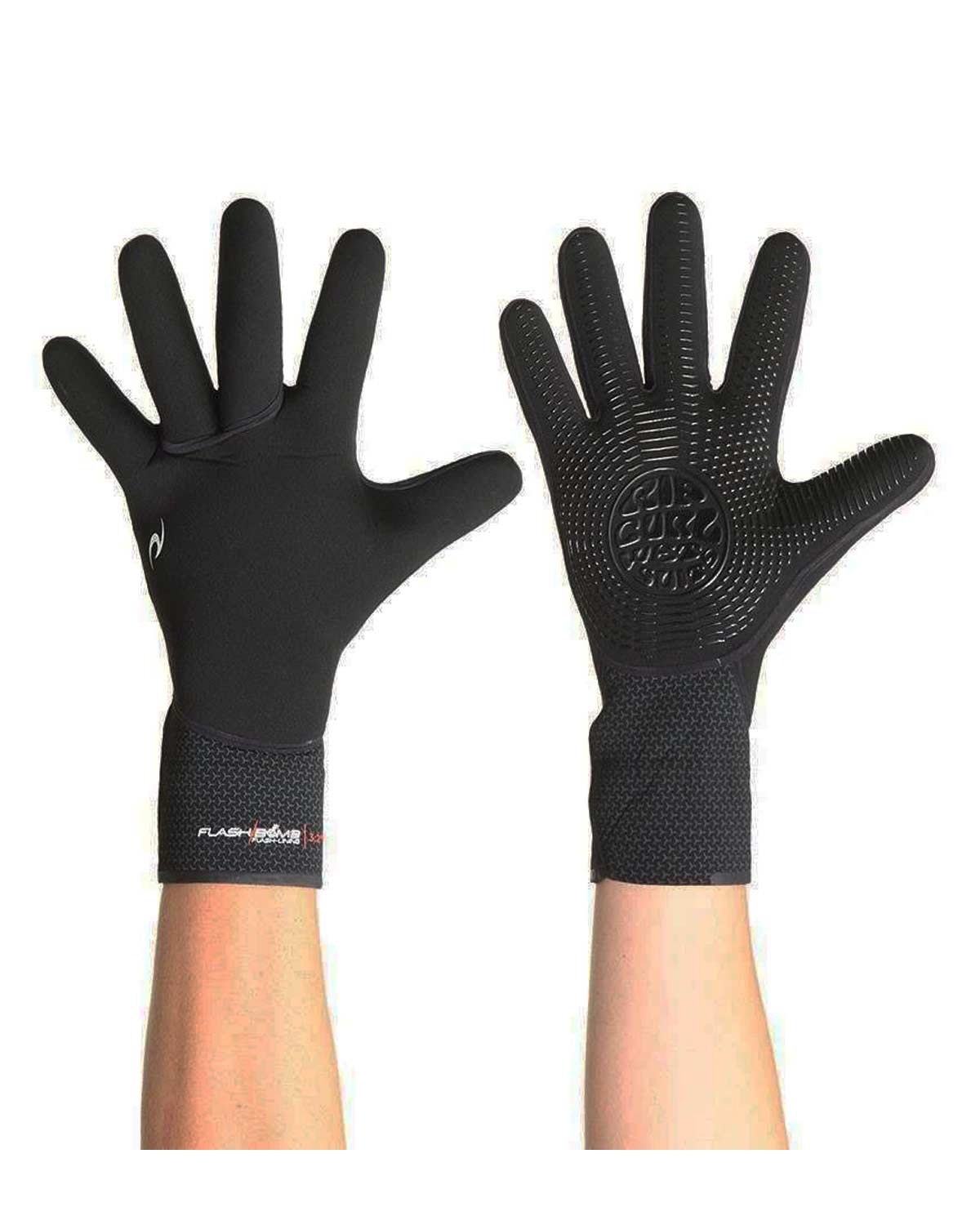 5/3mm 5 Finger Rip Curl FLASHBOMB Gloves