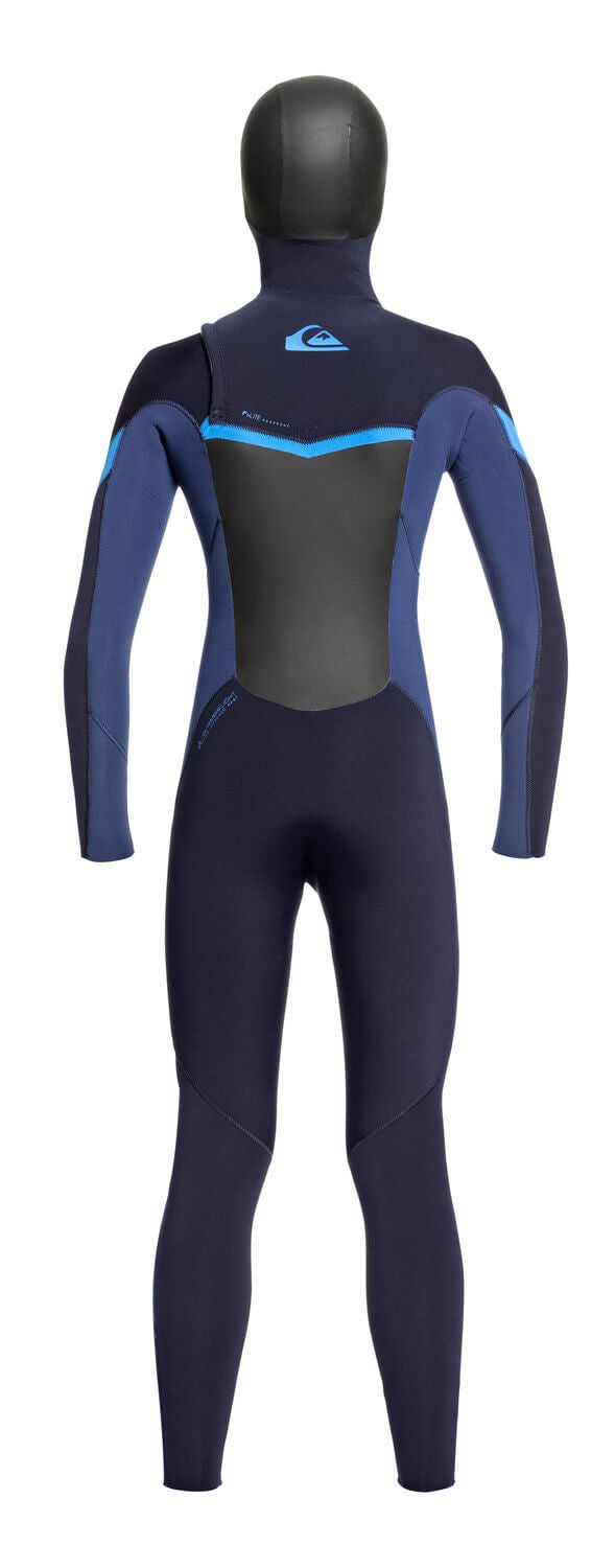 5/4/3mm Junior's Quiksilver SYNCRO Hooded Fullsuit - Chest Zip