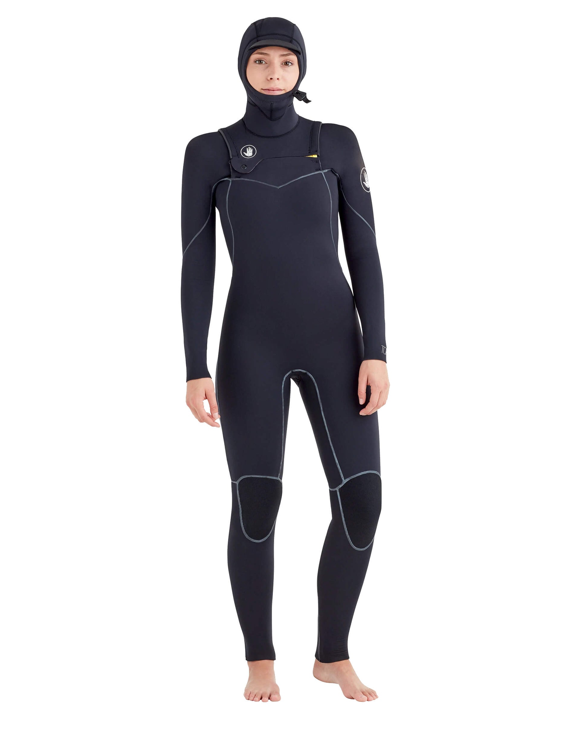 5/4/3mm Women's Body Glove TOPAZ Hooded Wetsuit