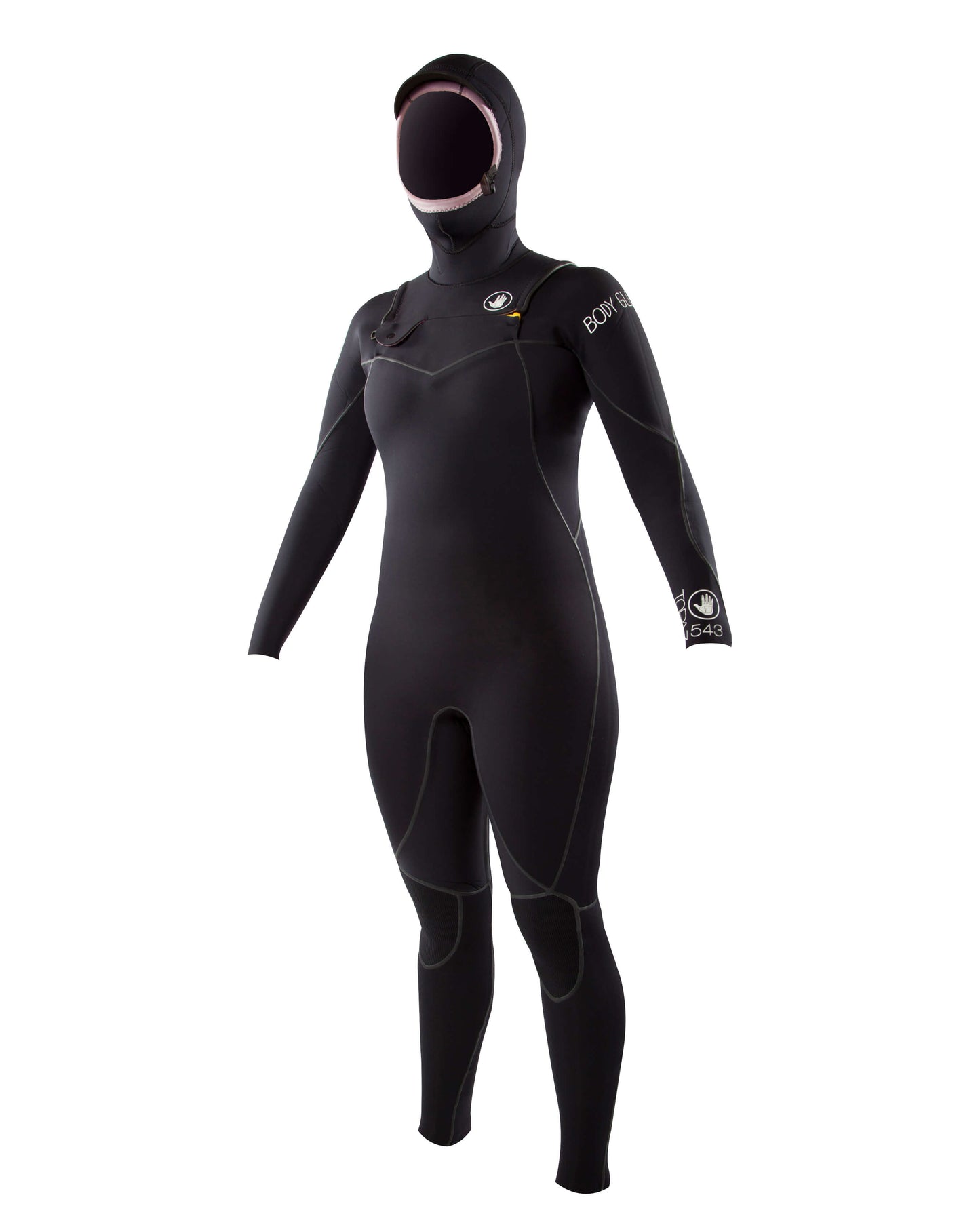 5/4/3mm Women's Body Glove TOPAZ Hooded Wetsuit