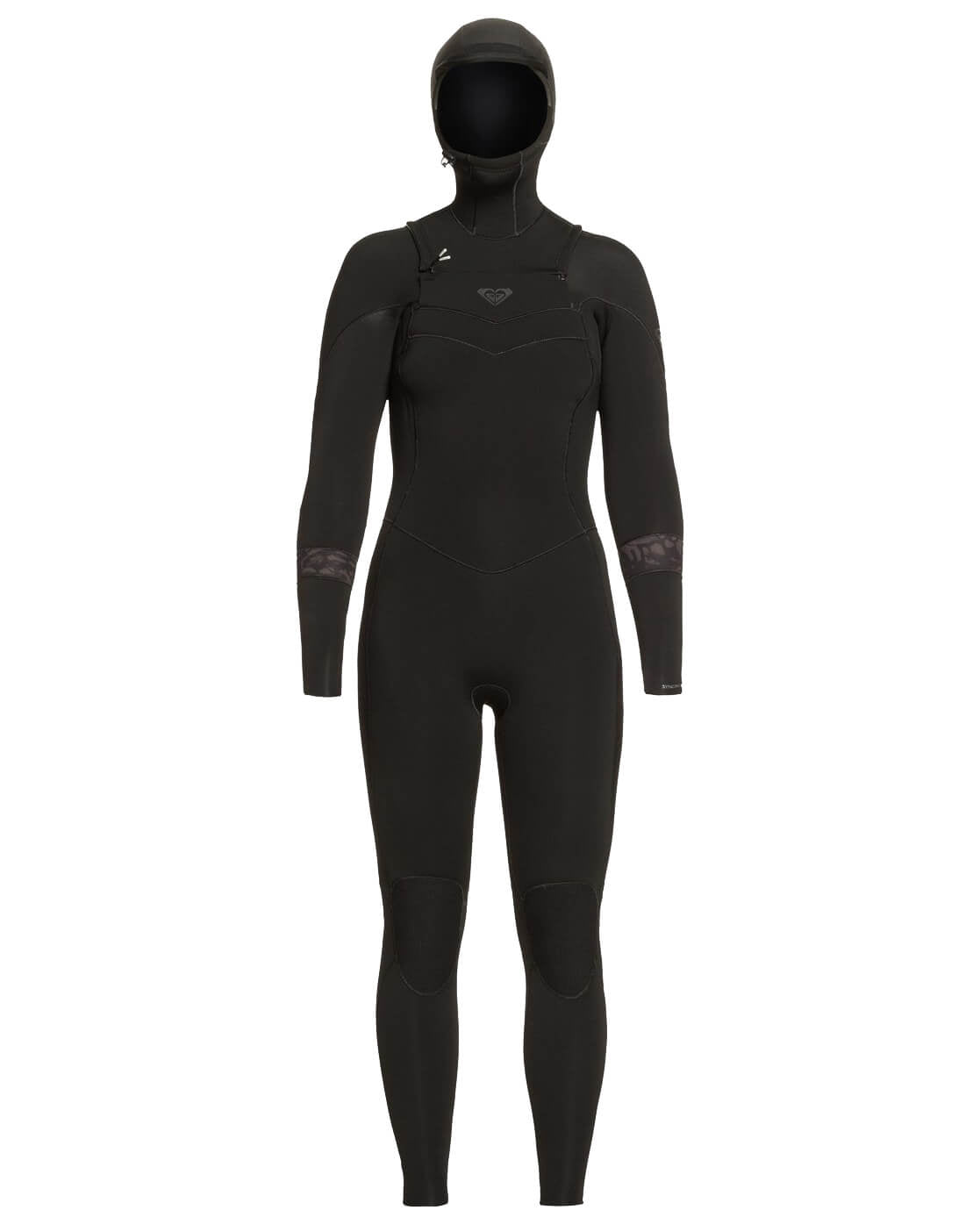 5/4/3mm Women's Roxy SYNCRO Hooded Fullsuit - Chest Zip