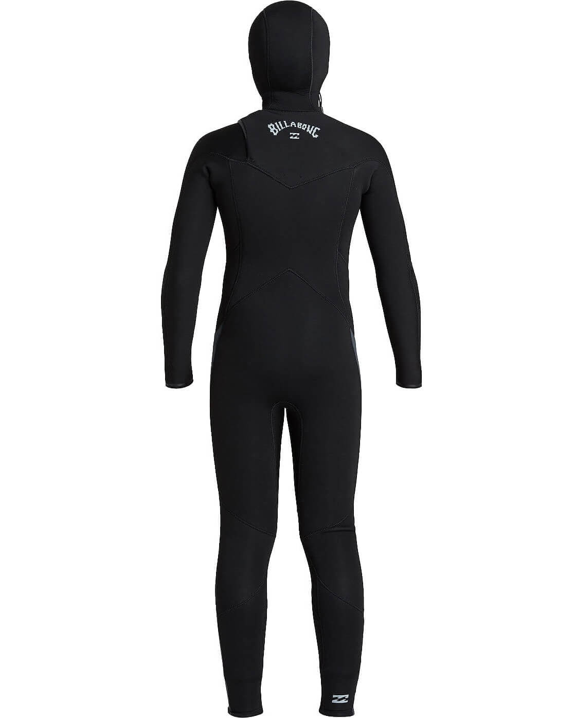 5/4mm Junior's Billabong ABSOLUTE Hooded Fullsuit - Chest Zip