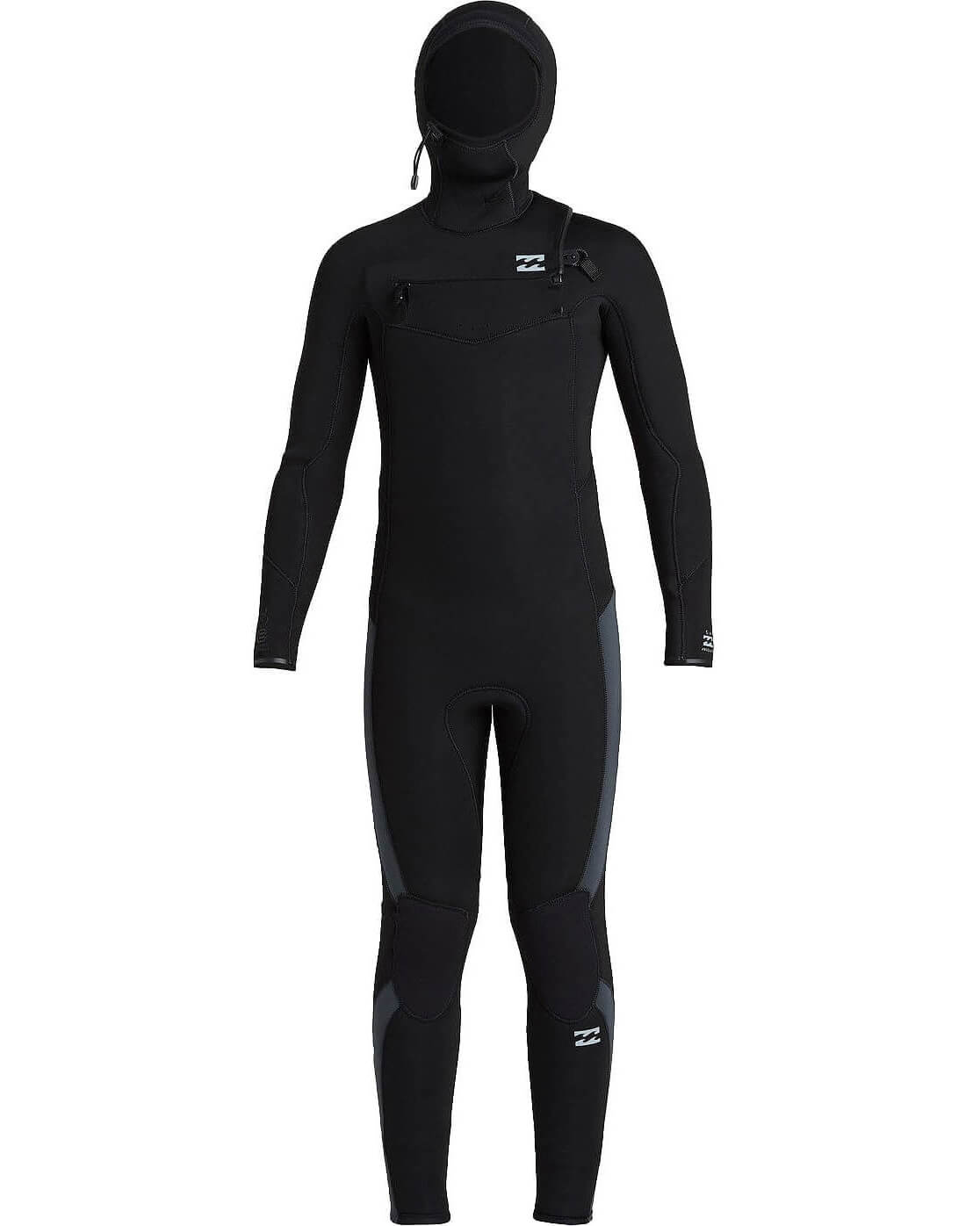 5/4mm Junior's Billabong ABSOLUTE Hooded Fullsuit - Chest Zip