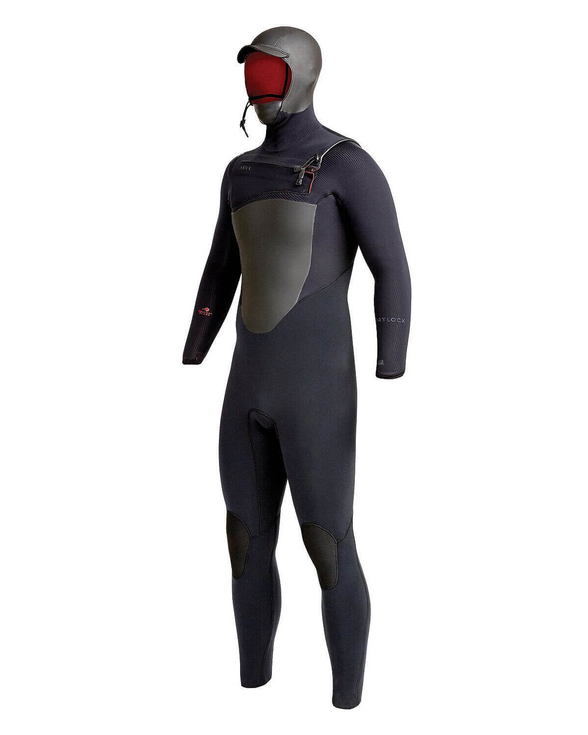 5/4mm Men's XCEL DRYLOCK Hooded Fullsuit - 2019 – Wetsuit Wearhouse