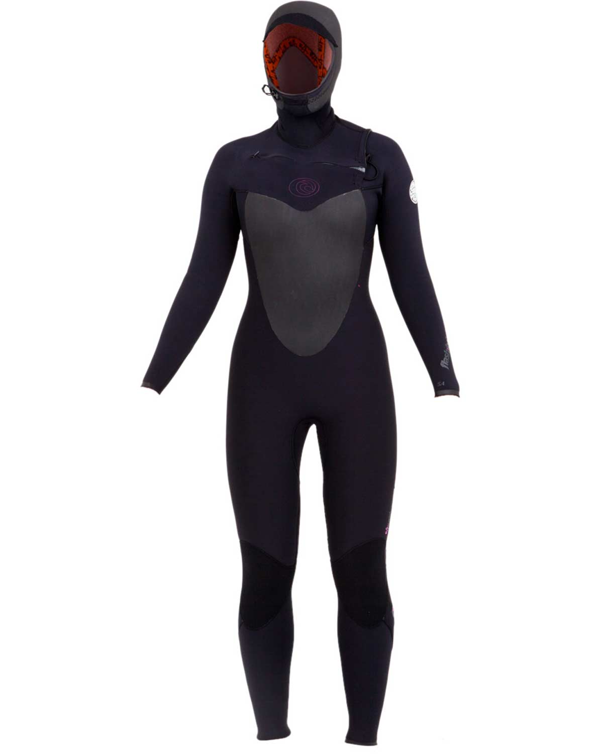 5/4mm Women's Rip Curl FLASH BOMB Hooded Fullsuit