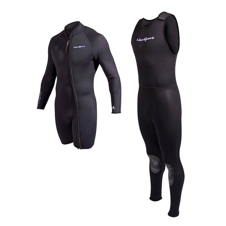 5mm Men's NeoSport 2pc John & Jacket SCUBA Wetsuit Combo