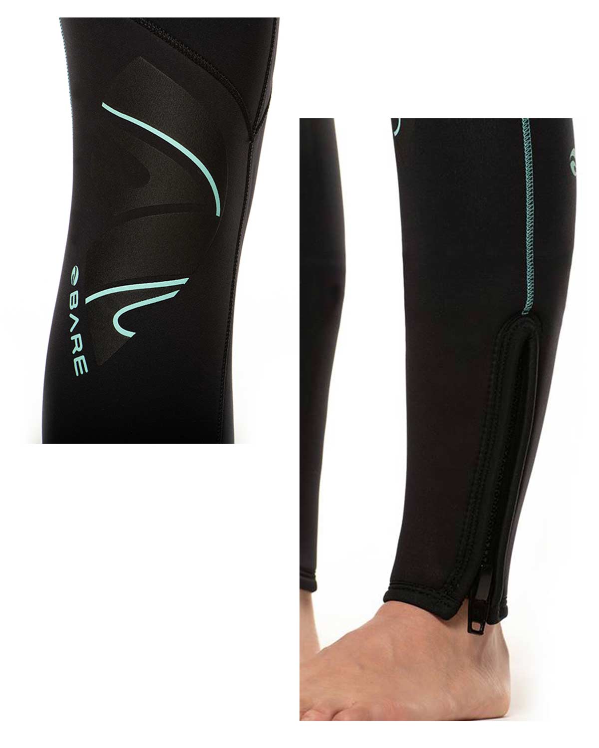 5mm Women's BARE NIXIE ULTRA Back Zip Fullsuit