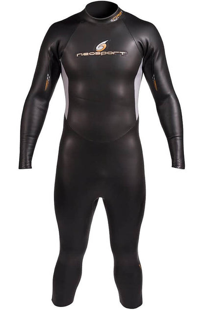 
Men's NeoSport NRG Full Triathlon Wetsuit, Black 2, front view