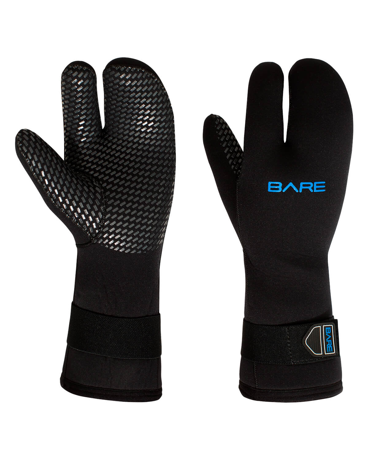 7mm BARE 3-Finger Wetsuit Mitts