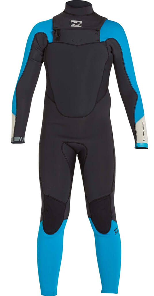 3/2mm Junior's Billabong ABSOLUTE COMP Fullsuit - Chest Zip