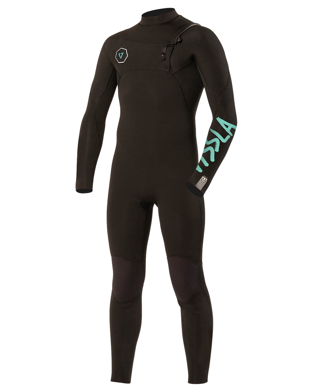 4/3mm Boy's Vissla 7 SEAS C/Z Fullsuit | Wetsuit Wearhouse