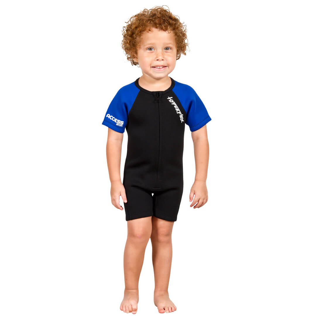 2mm Toddler's HyperFlex ACCESS Front Zip Shorty Springsuit