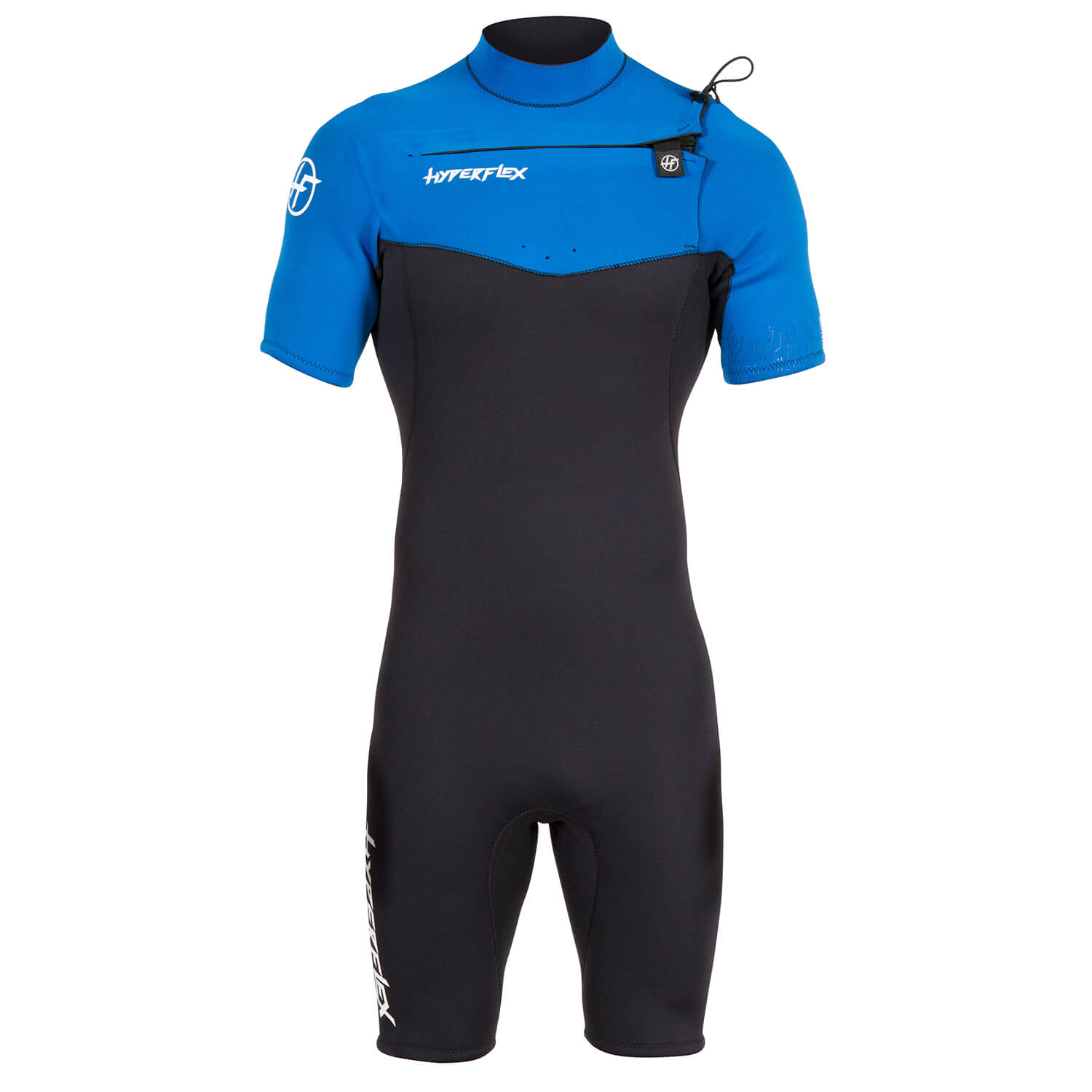 2.5mm Men's HyperFlex VYRL Shorty - Chest Zip – Wetsuit Wearhouse