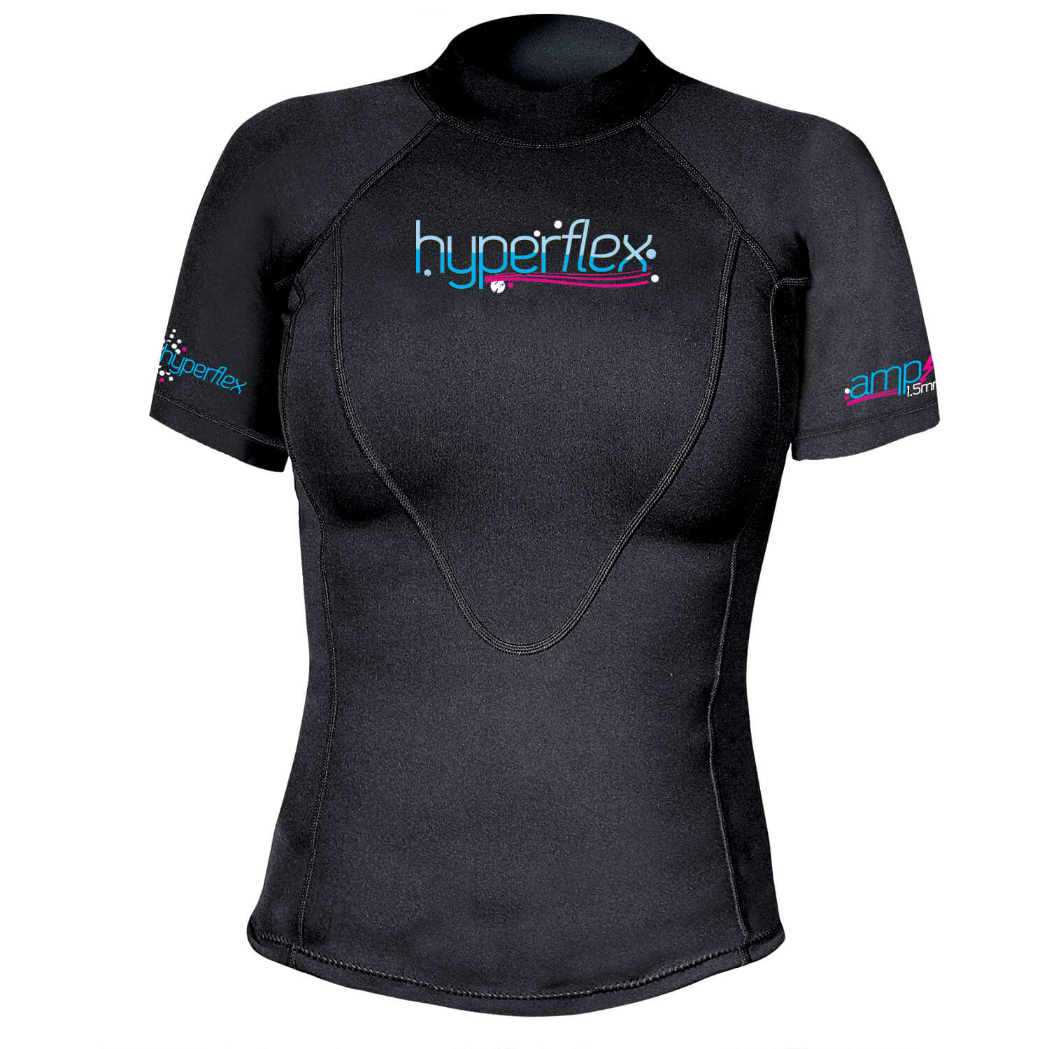 1.5mm Hyperflex AMP S/S Wetsuit Jacket Wetsuit Wearhouse