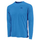 
Juniors' Avid CORE AVIDRY L/S Top, Blue, front view