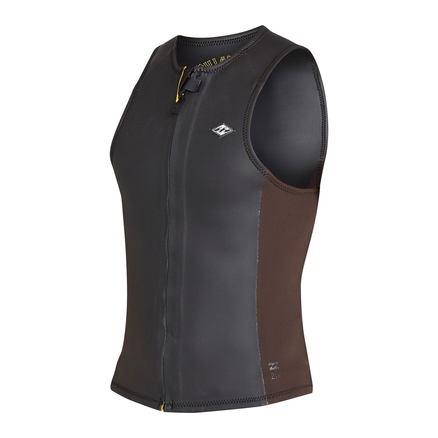 Men's Billabong Revolution Pump'd Smoothskin Front Zip Vest