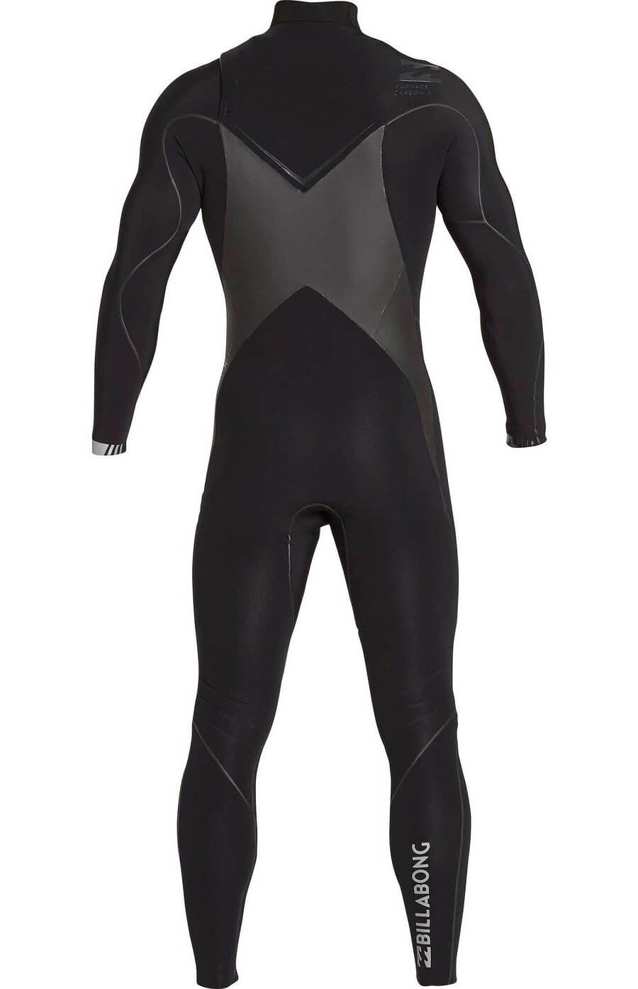 BILLABONG NEW CARBON-X SUPER BLACK セミドライ 4/3mm Men's Billabong FURNACE CARBON X C/Z Fullsuit – Wetsuit
