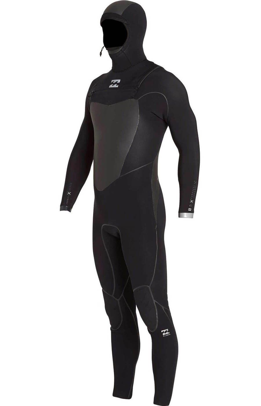5/4mm Men's Billabong FURNACE X Hooded Fullsuit - Chest Zip