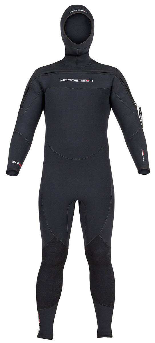 8/7mm Men's Henderson THERMOPRENE PRO Semi-Dry Hooded Fullsuit
