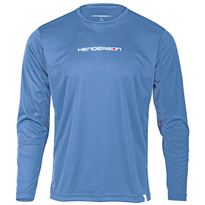 
Men's Henderson Loose Fit L/S Rashguard, Blue, front view