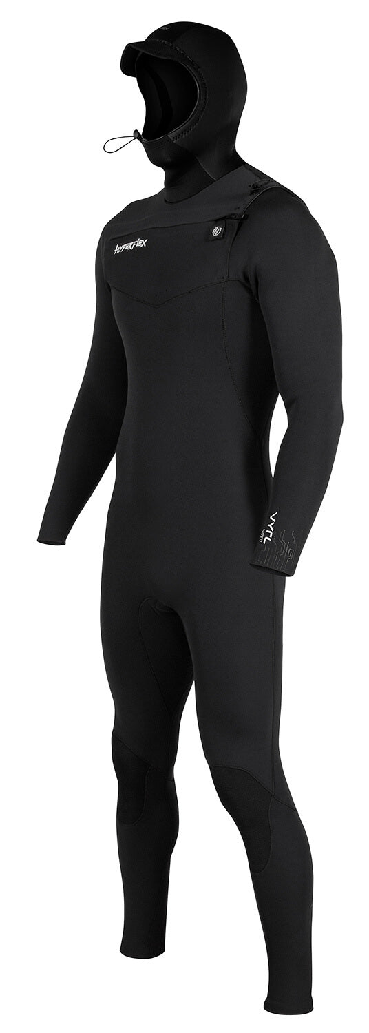 4mm Men's HyperFlex VYRL F/Z Hooded Fullsuit