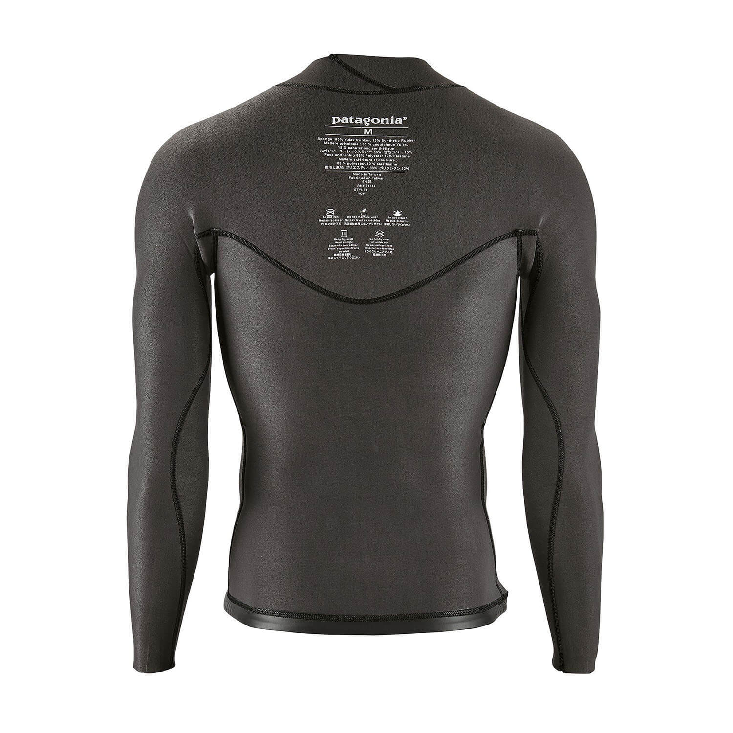 1.5mm Men's Patagonia R1 Lite YULEX L/S Wetsuit Top